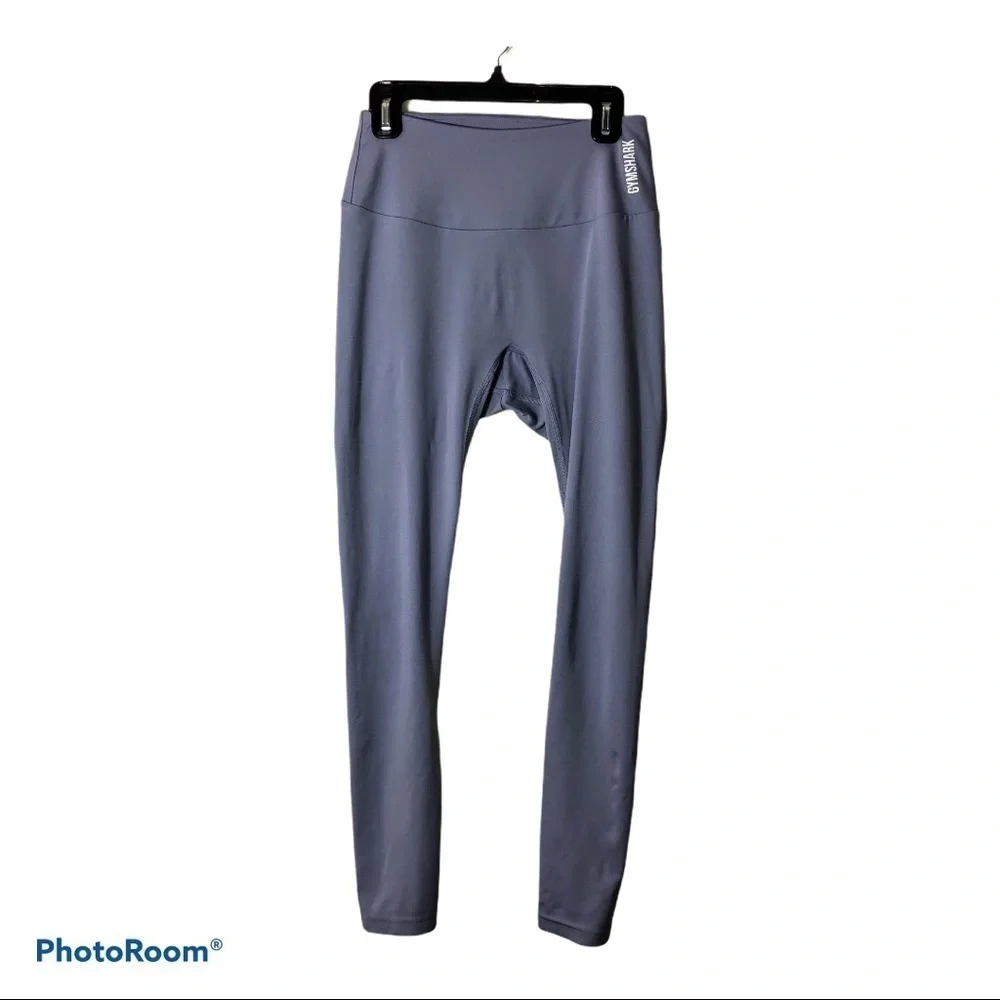 GYMSHARK High Waist Gray Dry Moisture Leggings